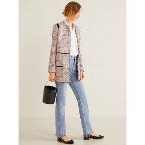MANGO Tweed Jacket